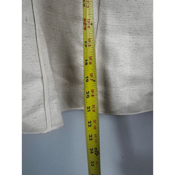 Marc Jacobs Straight Skirt High Rise Pleat Lines Knee Length Cream Size Small - Picture 5 of 7